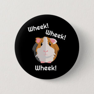Guinea Pig Love 6 Cm Round Badge