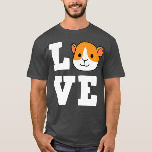 Guinea Pig Love Cute Furry Potato Hamster Cavy Pet T-Shirt