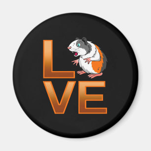Guinea Pig Love Cute Guinea Pig Cool Pet Lover Magnet