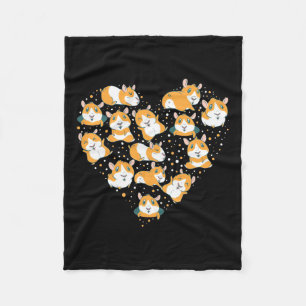 Guinea Pig Love Fleece Blanket