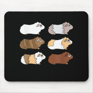 Guinea Pig Love Guinea Pig Wheek Wheek Feed Me Mouse Pad