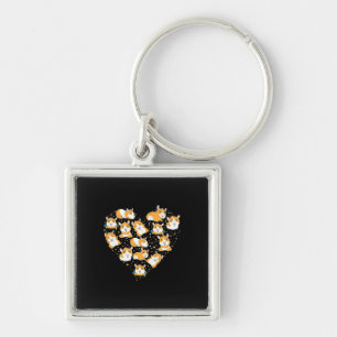 Guinea Pig Love Key Ring