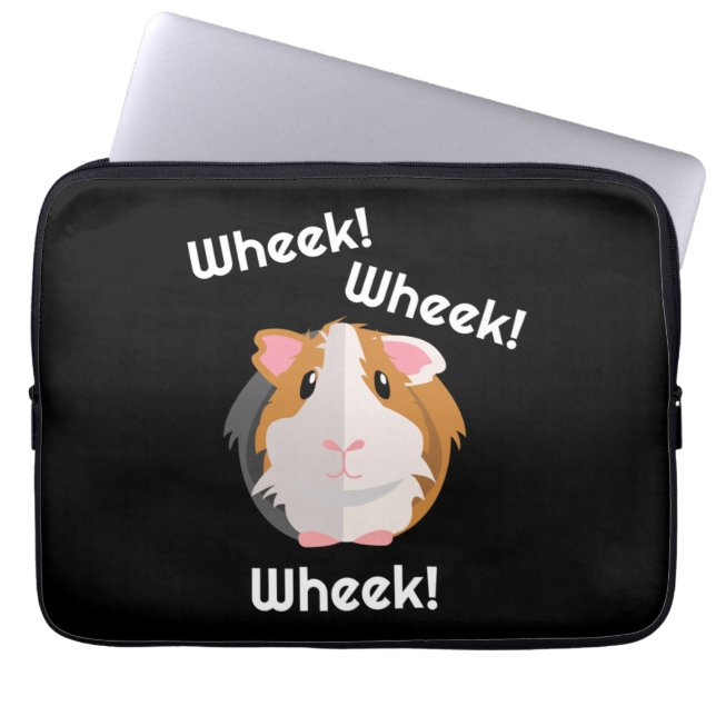 Guinea Pig Love Laptop Sleeve (Front)