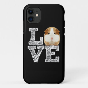 Guinea Pig Love Rodent Wheek iPhone 11 Case