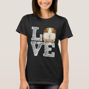 Guinea Pig Love Rodent Wheek T-Shirt