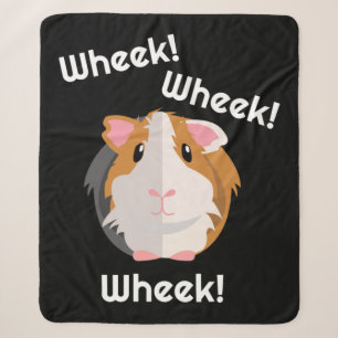 Guinea Pig Love Sherpa Blanket