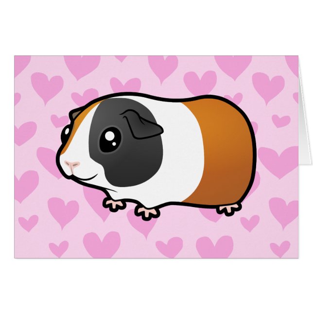 Guinea Pig Love (smooth hair) (Front Horizontal)