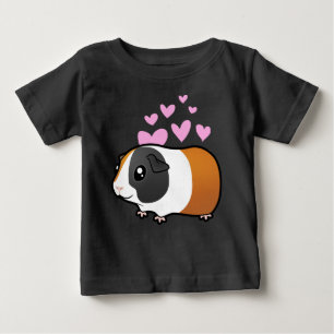 Guinea Pig Love (smooth hair) Baby T-Shirt