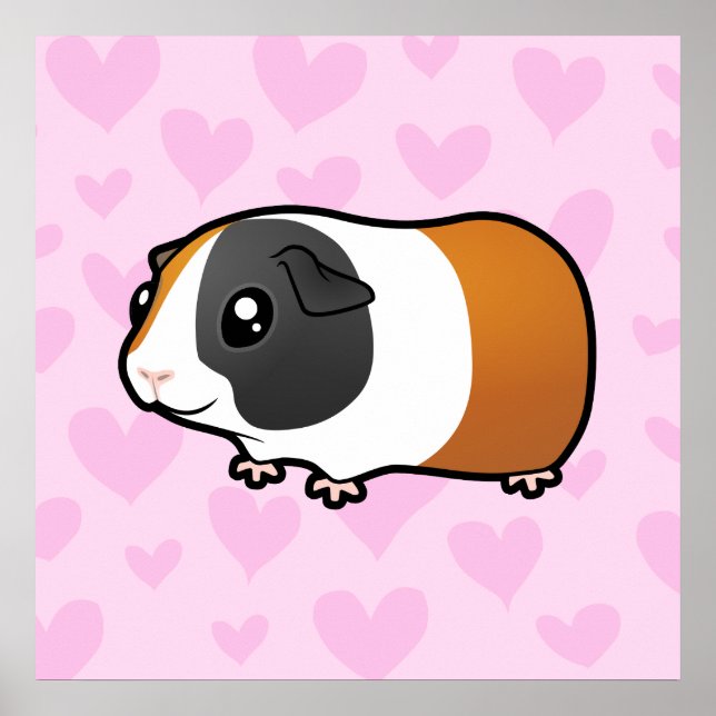 Guinea Pig Love (smooth hair) Poster (Front)