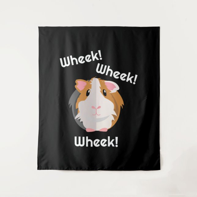 Guinea Pig Love Tapestry (Front)