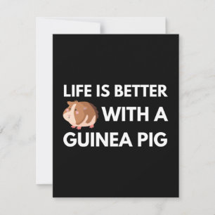 Guinea Pig Lover Card