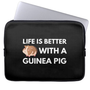 Guinea Pig Lover Laptop Sleeve