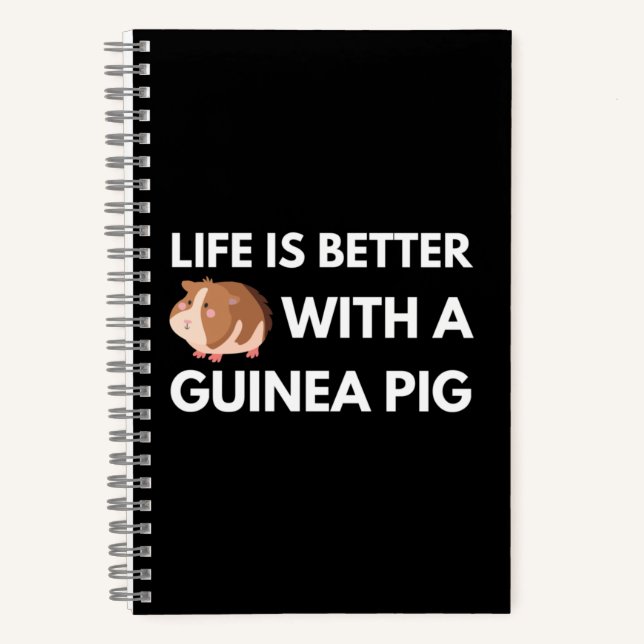 Guinea Pig Lover Notebook (Front)