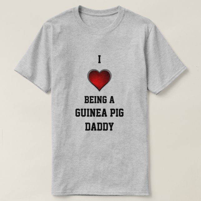 Guinea Pig Lover Shirt (Design Front)