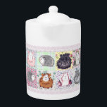 Guinea Pig Lover's Teapot<br><div class="desc">Sit and get uber relaxed and enjoy a spot of your favourite tea.. all while lovin' on your snuggle-buddy, piggie pal/s. You won't find THIS teapot at your friend's place, in your grandma's china cabinet, or on Amazon! But hey, anyone who loves guinea pigs is worthy of a teapot fit...</div>