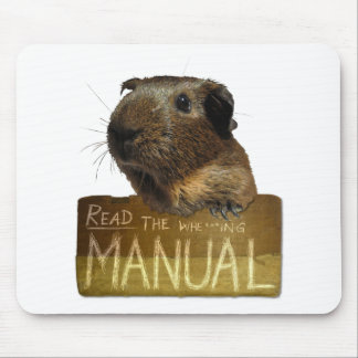 Guinea Pig Manual Mouse Pad