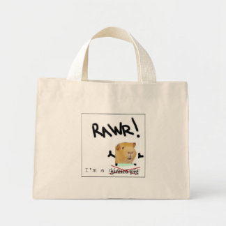 guinea pig mini tote bag