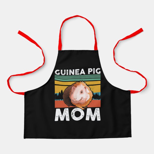 Guinea Pig Mom Apron (Front)