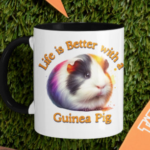 Guinea Pig Mom Dad Rodent lover Gift coffee Mug