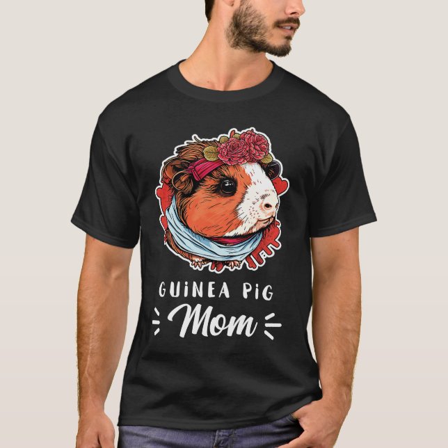 Guinea Pig Mom Outfit for Guinea Piggies Girl   3 T-Shirt (Front)