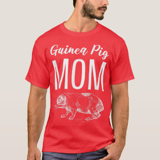 Guinea Pig Mom Zoologist T-Shirt