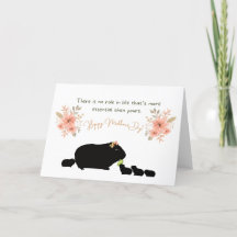 Guinea Pig Mother’s Day Card