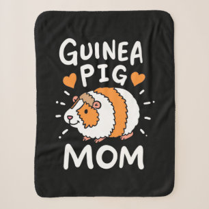 Guinea Pig Mother Sherpa Blanket