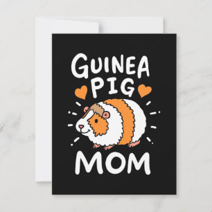 Guinea Pig Mother Thank You Card