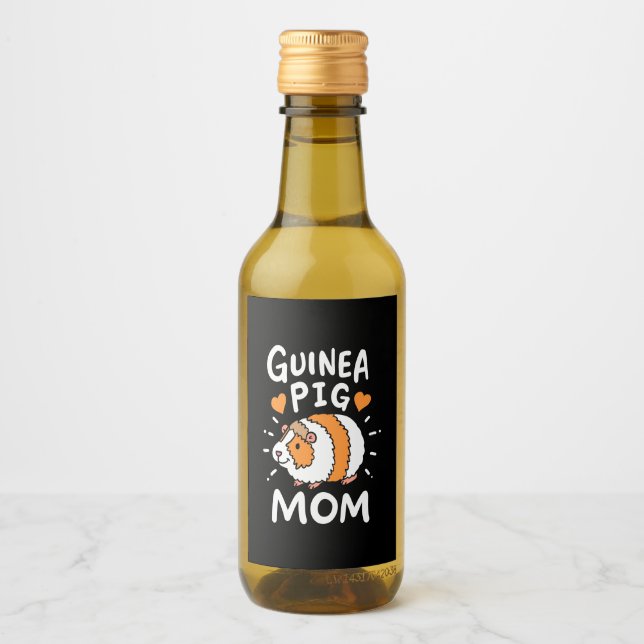 Guinea Pig Mother Wine Label (Front)