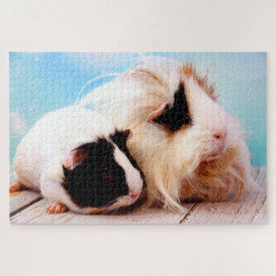 Guinea Pig Mum & Baby, Jigsaw Puzzle