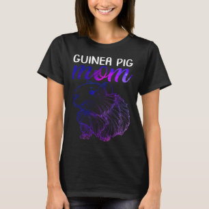 Guinea Pig Mum Cute Furry Potato Cavy Guinea Mum M T-Shirt
