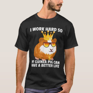 Guinea Pig Mum Dad Piggies Costume Owner Cute T Sh T-Shirt