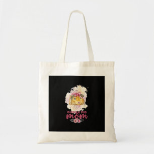 Guinea Pig Mum Floral Mors Day And Christmas Gift Tote Bag