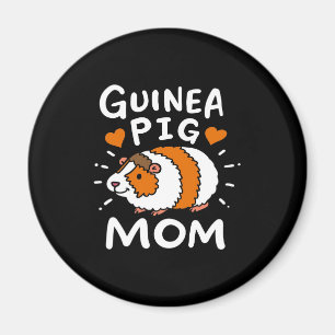 Guinea Pig Mum Funny Mother Day Cute Pet Magnet