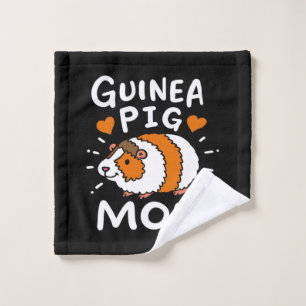 Guinea Pig Mum Funny Mother Day Cute Pet Wash Cloth