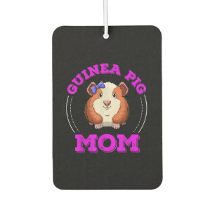Guinea Pig Mum Furry Pet Mors Day Gift Womens Car Air Freshener