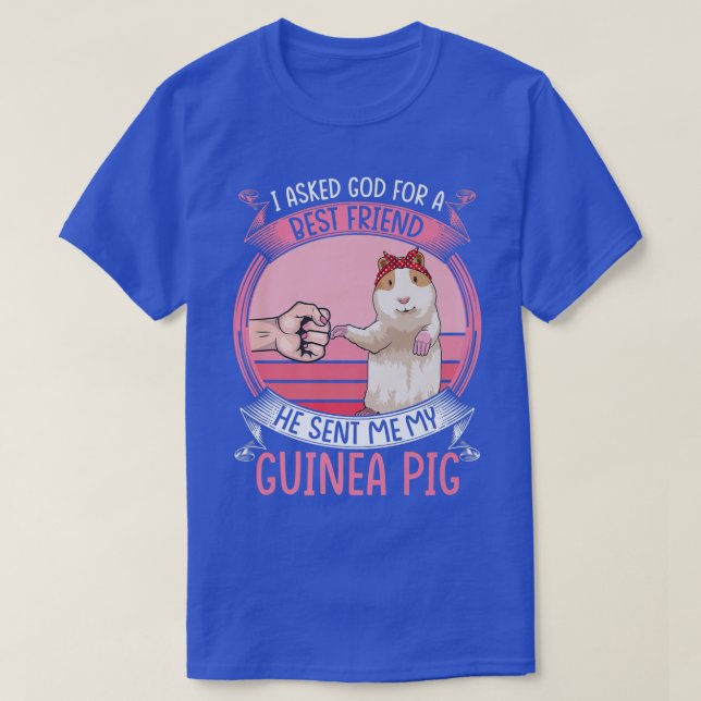 Guinea Pig Mum Owner Guinea Pig Apparel Retro for  T-Shirt (Design Front)