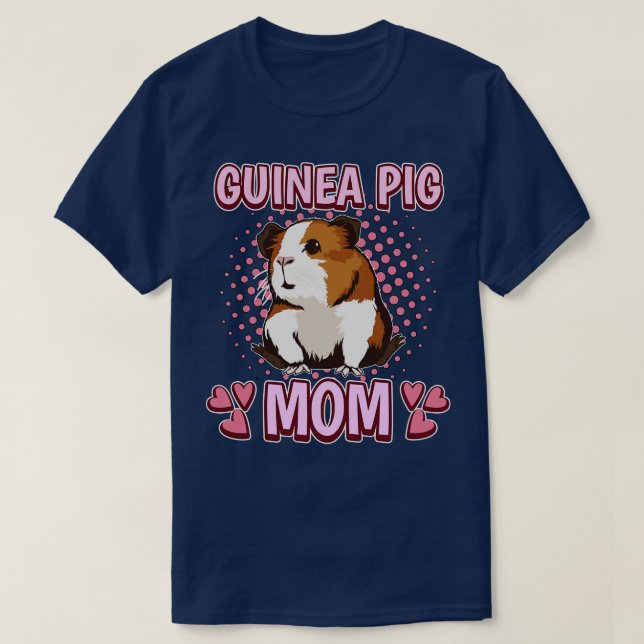 Guinea Pig Mum T-Shirt (Design Front)
