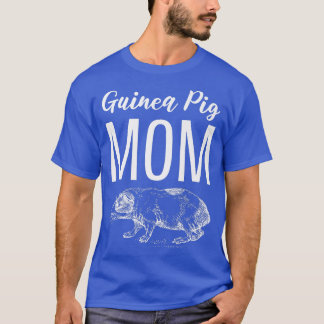 Guinea Pig Mum Zoologist Premium T-Shirt