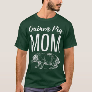 Guinea Pig Mum Zoologist T-Shirt