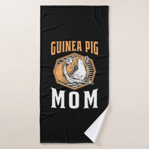 Guinea Pig Mummy Bath Towel