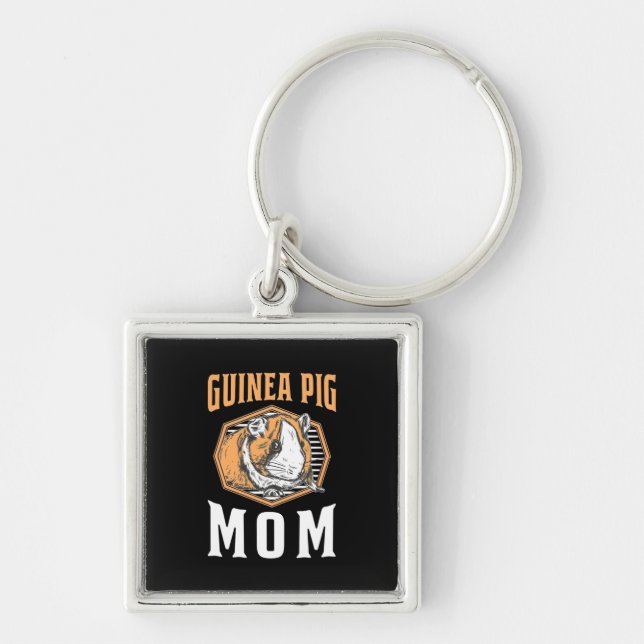 Guinea Pig Mummy Key Ring (Front)