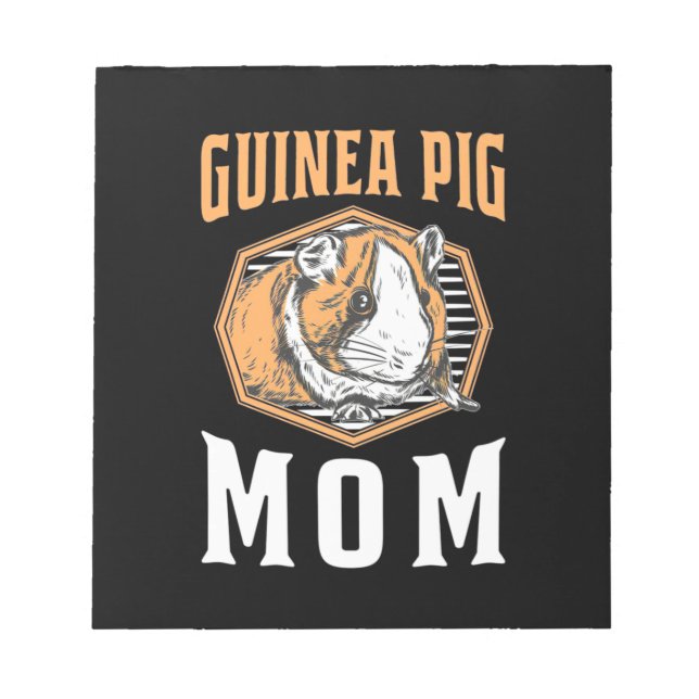 Guinea Pig Mummy Notepad (Front)