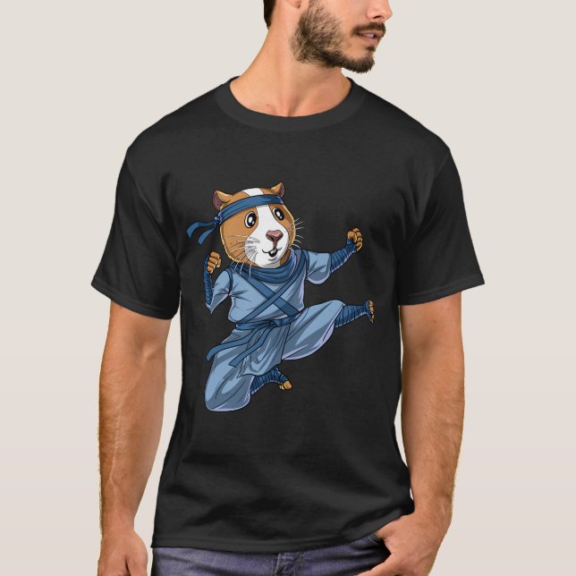 Guinea Pig Ninja T-Shirt (Front)