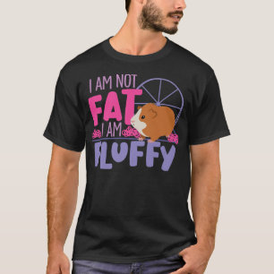 Guinea Pig Not Fat Fluffy For Mum And Girls Premiu T-Shirt