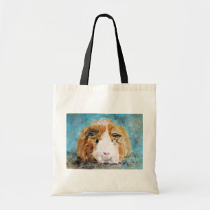 Guinea Pig Oil Painting by Kate Marr Bag
