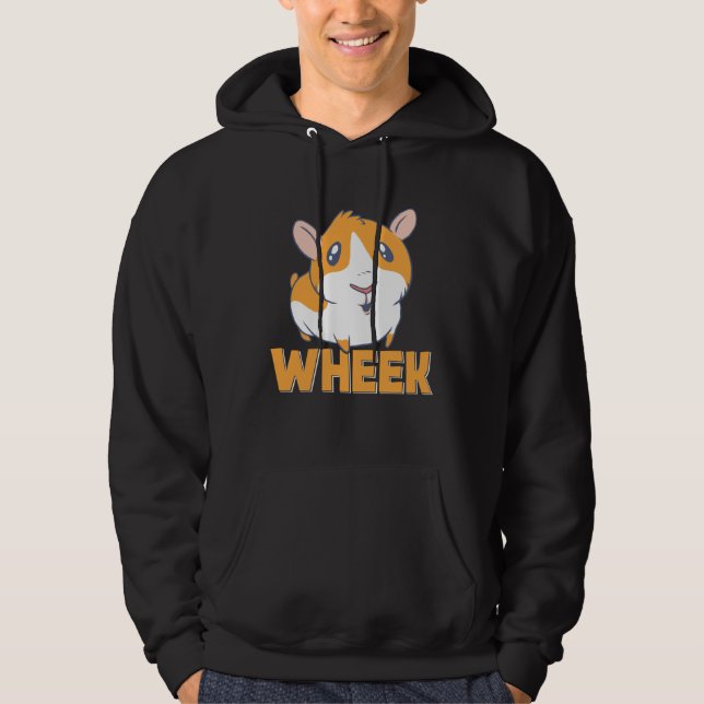 Guinea Pig Owner cute Wheek Hoodie (Front)
