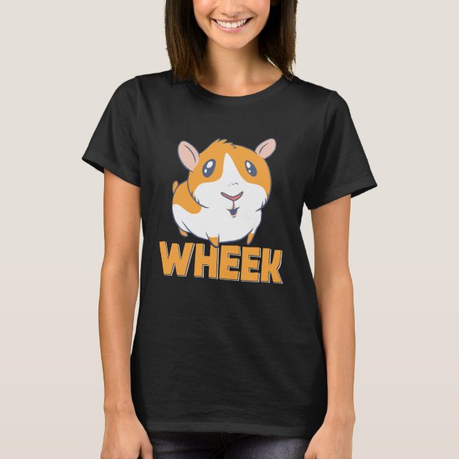 Guinea Pig Owner cute Wheek T-Shirt (Front)