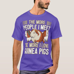 Guinea Pig Owner - I Love Guinea Pigs  T-Shirt