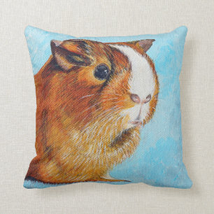 Guinea Pig Painting Cushion